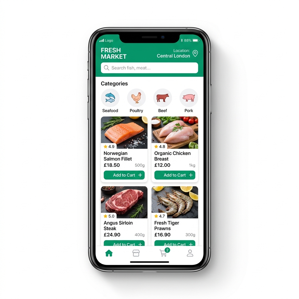 fishioo app on smartphone